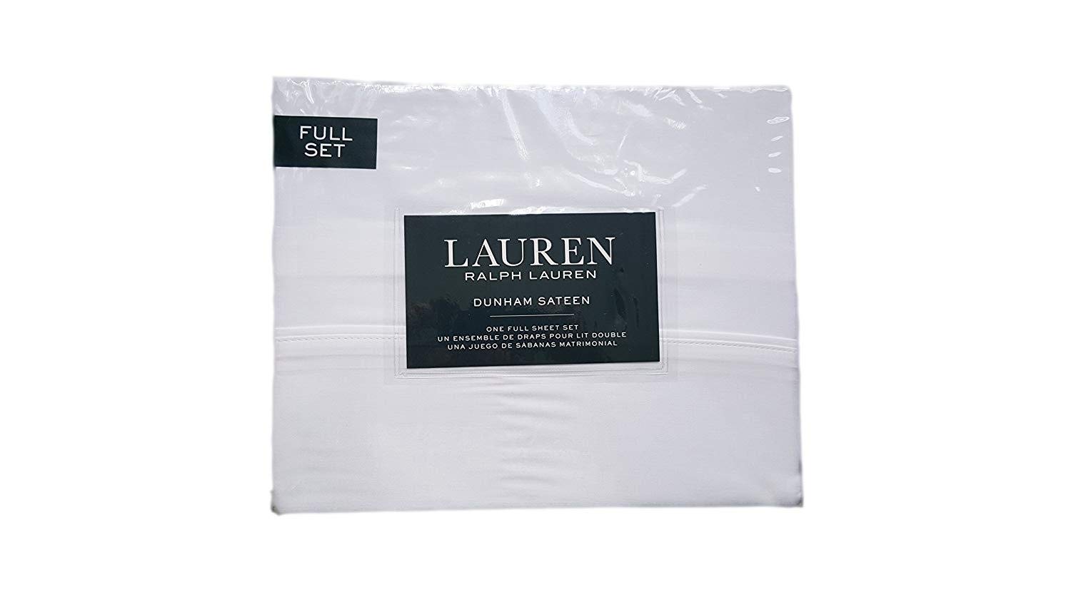 Ralph LaurenDunham White Sheet Set Full