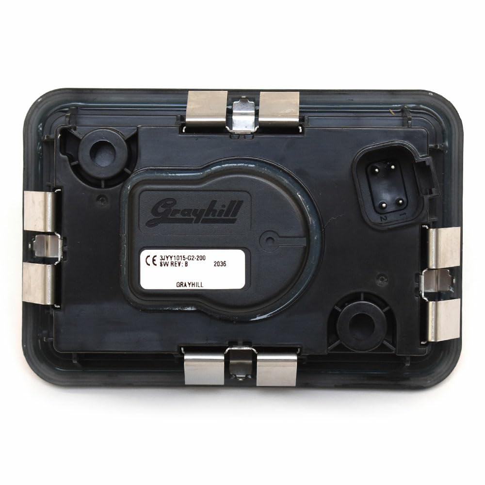 Grayhill Boat Rotary Joystick Switch 3JYY1015-G2-200 | 6 Button Black