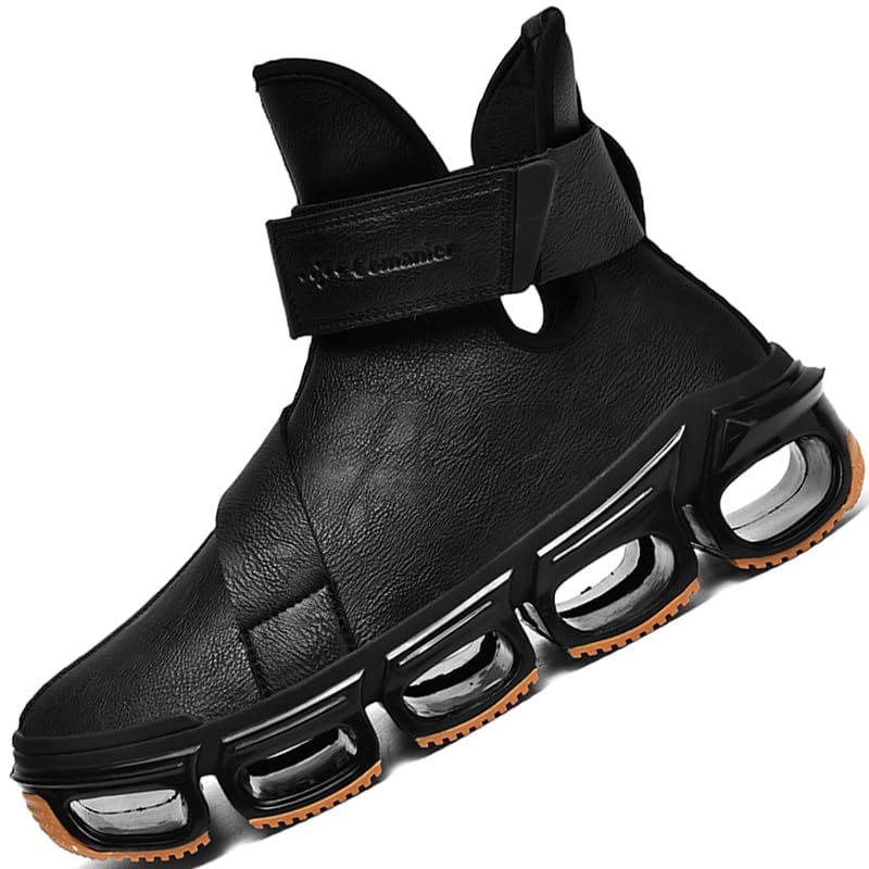 Mens Chelsea Boots Casual For Men Blade Sneakers Sport Fashion High Top Men's Brown Black Size Boot Shoes Man Shoe2