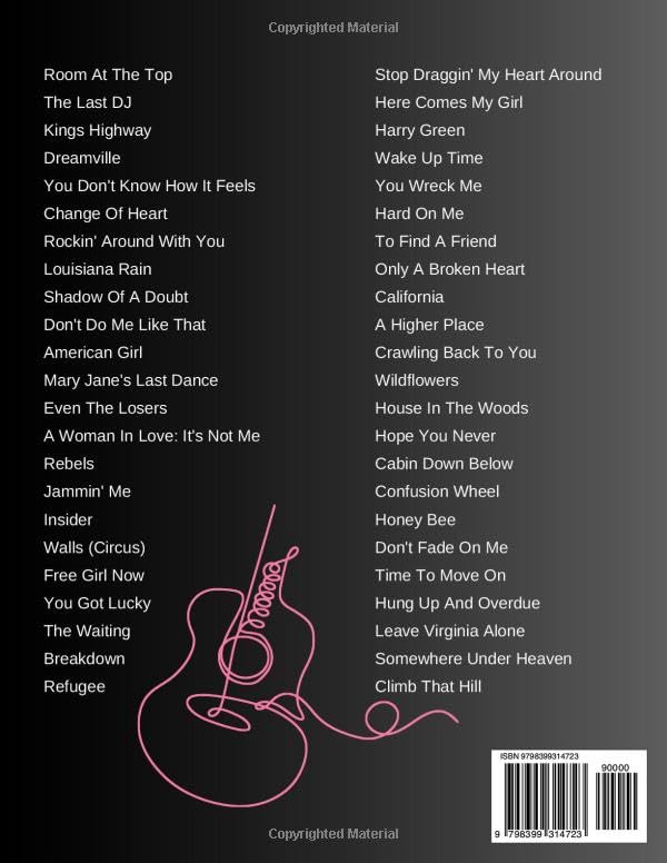 Tom Petty Guitar Songbook: Guitar Chords/Lyrics Broché – Grands caractères, 22 juin 2023 - Les Beatles, Paul McCartney, John Lennon, RIngo Starr, George Harrison Tom Petty Guitar Songbook: Guitar Chords/Lyrics Broché – Grands caractères, 22 juin 2023 – Image 3