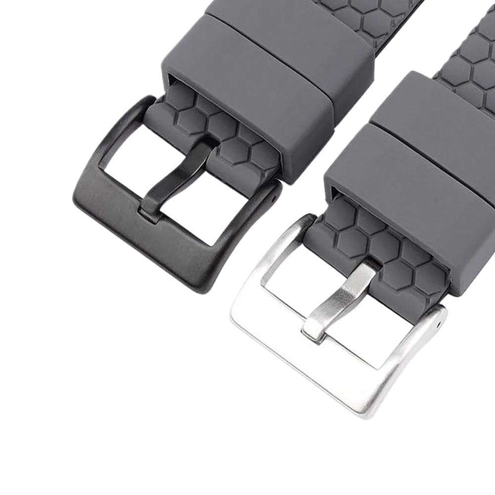 Correa de reloj de goma de silicona resistente al agua, correa inteligente deportiva de liberación rápida, correas de reloj universales for hombres y mujeres