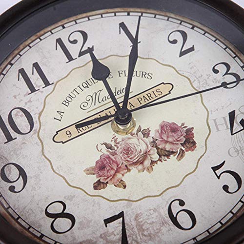 Horloge murale extérieure étanche en fer forgé : lisible et robuste - 6