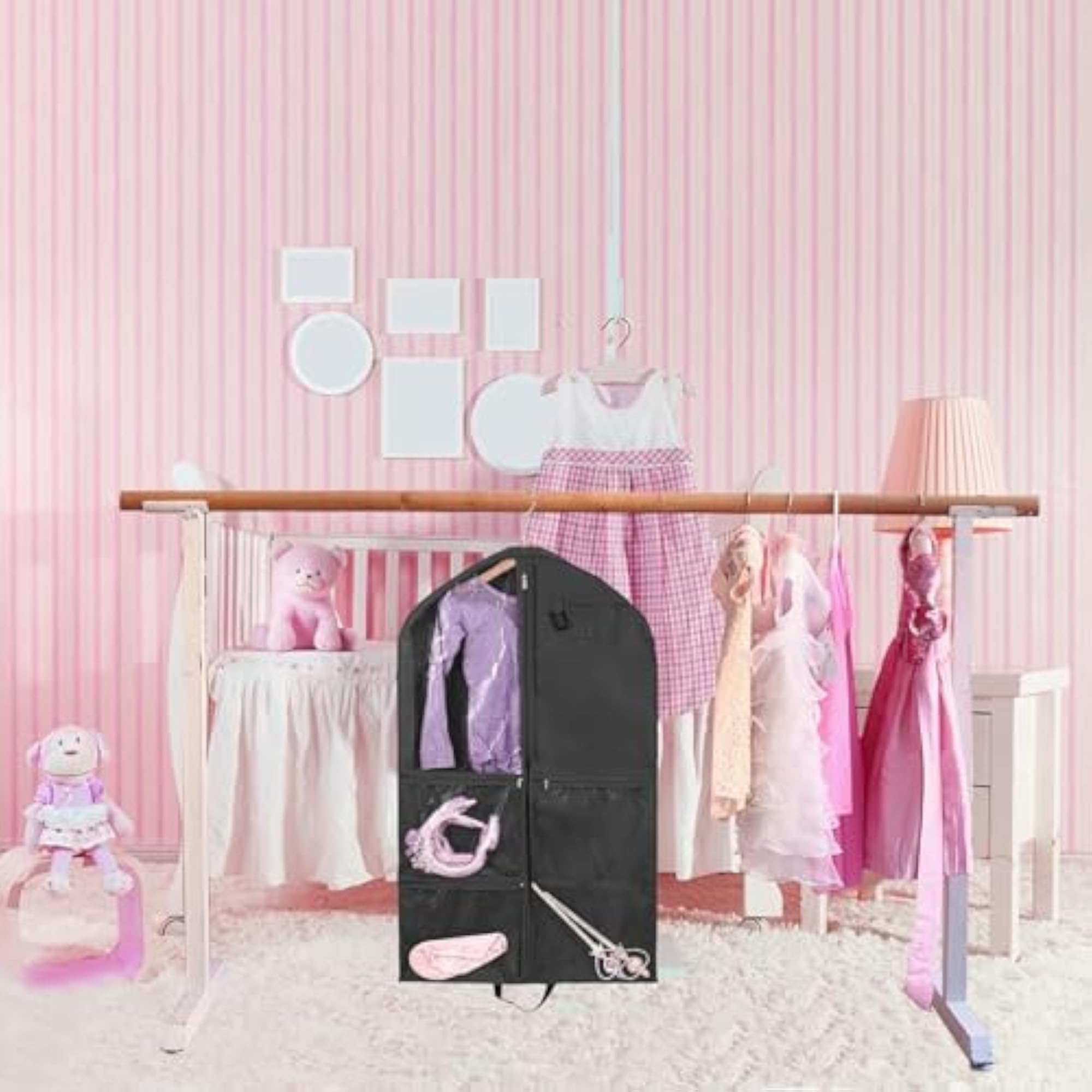 Dance Costume Garment Bag for Dancers with Backpack Storage
