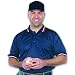 Dalco Athletic Mens Short Sleeve Umpire Shirt Large Navy