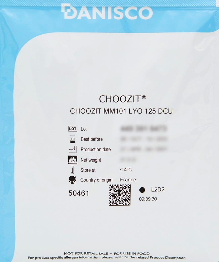 Cheese Making Mesophilic Starter Culture MM 100-101 125D