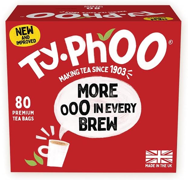 Typhoo Tea Bags - 80 Pack