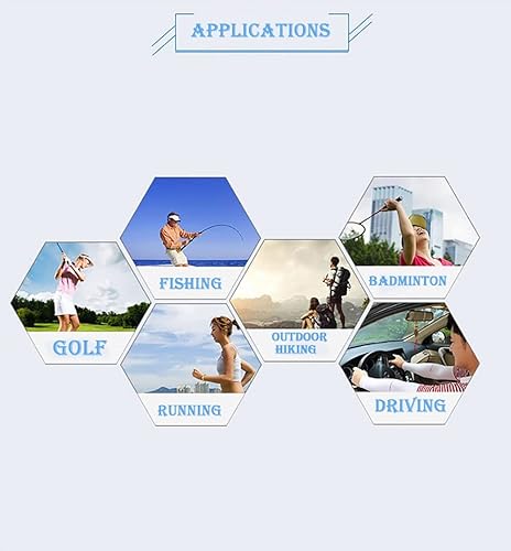 Miniatura 6 de Chendvol Mangas de protección solar para hombres y mujeres, mangas de brazo deportivas refrescantes para correr, golf, béisbol, deportes al aire