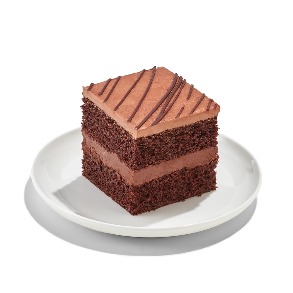 Amazon.com: WHOLE FOODS MARKET Chocolate Eruption Cake Slice