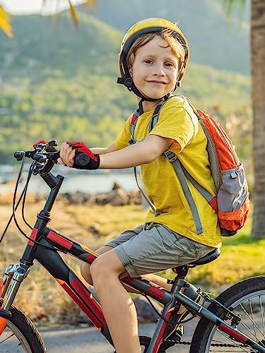 Image of Boao 3 Pairs Kids Half Finger Bike Gloves