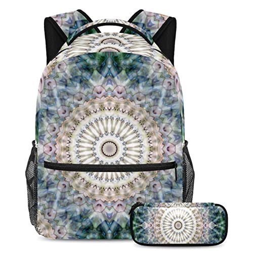 Sac à dos ordinateur et voyage léger à motif palmier et flamant rose pour hommes et femmes