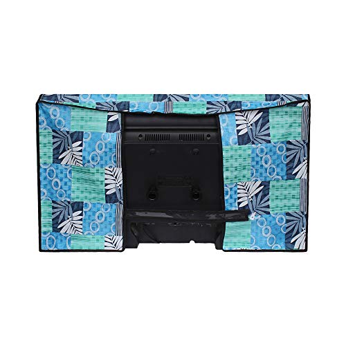 Image of DREAM CARE Double Use - Transparent & Printed Flap - 24 Inches LED TV Cover, Waterproof LED TV Cover for (LG, Samsung, Vu, Mi, Realme, TCL, Croma), SA43