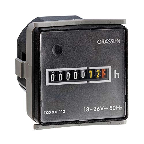 Preisvergleich Produktbild GRÄSSLIN 051510381 TAXXO 112 Stunde Meter, grau