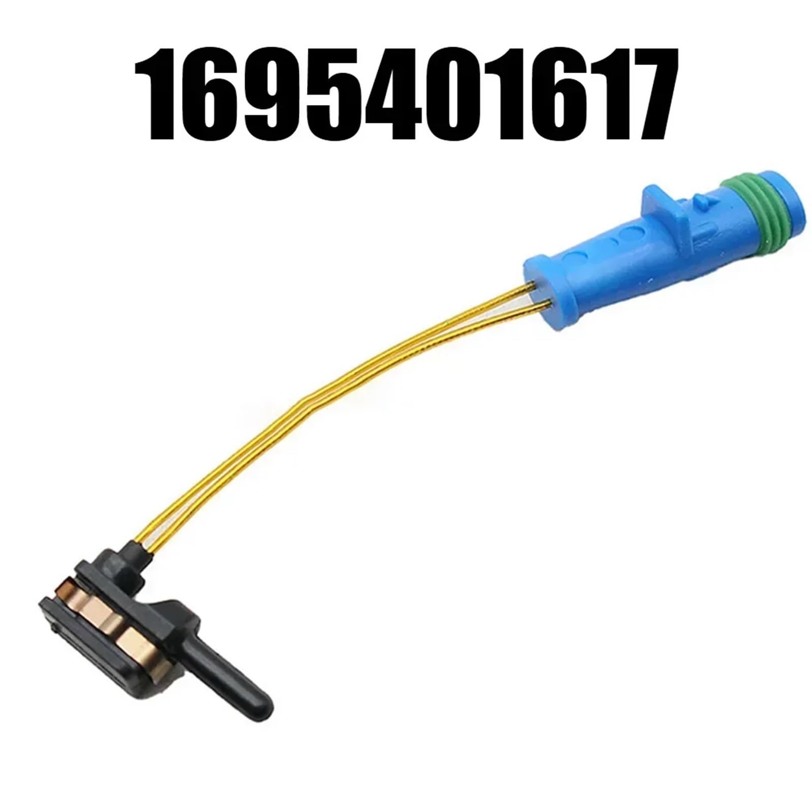 2x Czujnik zużycia klocków hamulcowych przednich i tylnych 2205400617 1695401617 Pasuje do Mercedesa Pasuje do Benz Niebieskie plastikowe akcesoria samochodowe Czujnik hamulca