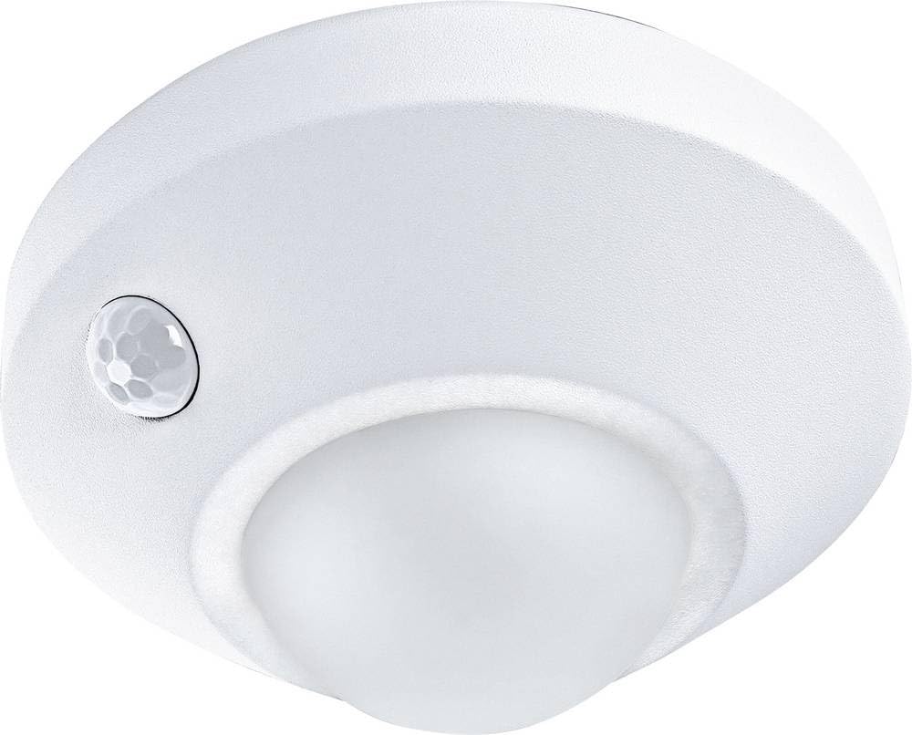 Osram NIGHTLUX Ceiling Ceiling Light, White, Motion Sensor, IP20, Battery Operated, 4000K Cool White, Ideal for Hallways, Stairs and Indoor Use