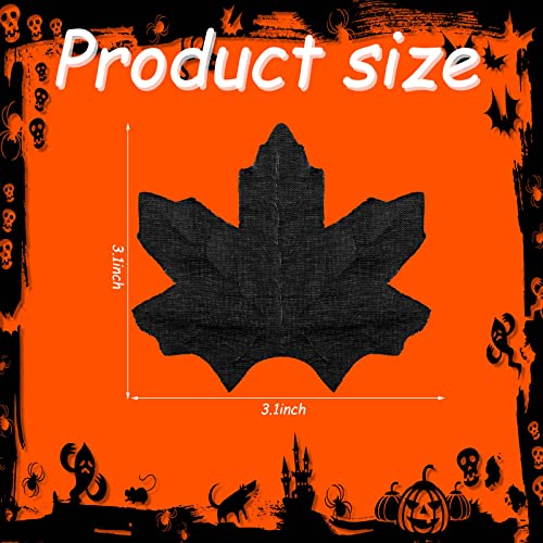 500 Pcs Halloween Artificial Maple Leaves Fall Leaves 2 Assorted Colors Fake Maple Leaf Fall Decor Lifelike Fall Wedding Decorations Faux Autumn Leaves For Halloween Party Table Centerpieces Crafts #TOP2