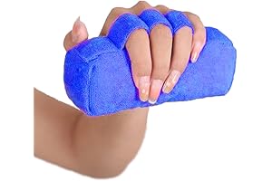 healthman Contracture Cushion and Hand Recovery Therapy Kit: Finger Splitter, Palm Grip, Therapy Ball