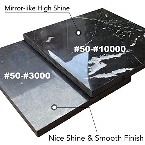 Waies 11 PCS 4 Inch Diamond Polishing Pads Kit Wet/Dry 50-10000 Grit for Concrete Stone Edge Granite Tile Marble Rock Countertop Quartz for Drill Grinder Polisher