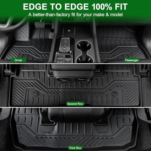 Image of Floor Mats for Honda Pilot 2026 2025 2024 2023