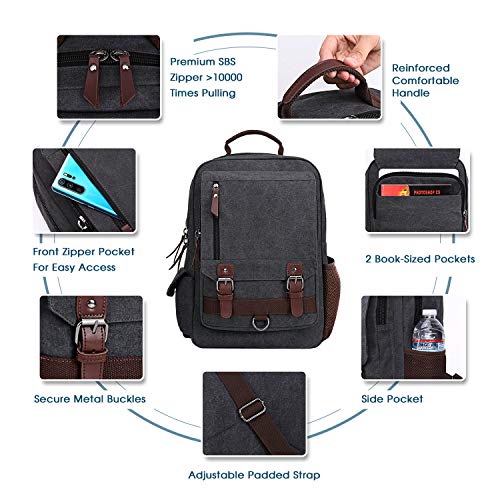 WOWBOX-Sling-Bag-for-Men-Women-Sling-Backpack-Laptop-Shoulder-Bag-Cross-Body-Messenger-Bag-Fit-133-156-Laptop-Tablet