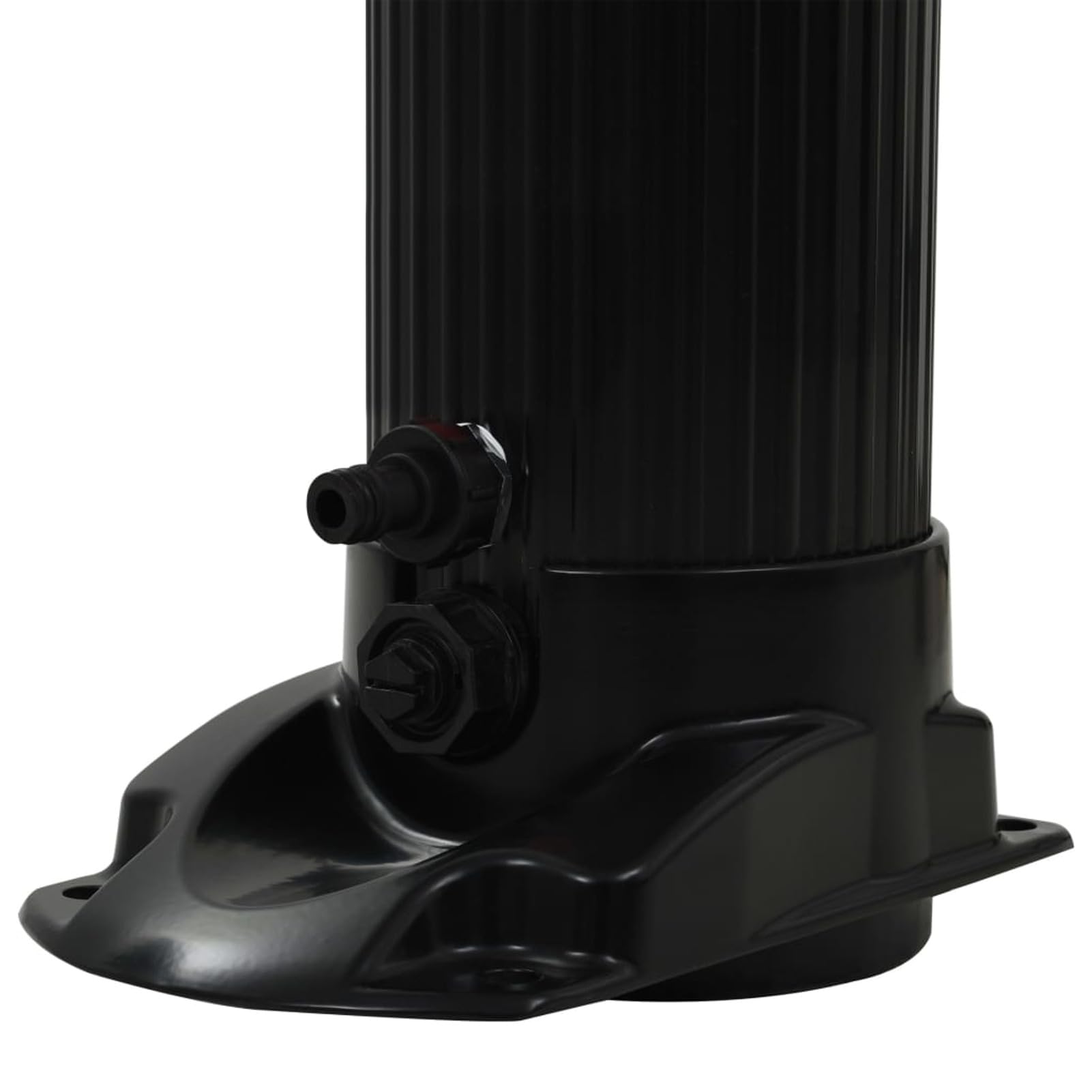 Doccia ad Energia Solare Pieghevole 214 cm 23 L Nero,Piscine e Spa,Accessori per Piscina e spa-91719
