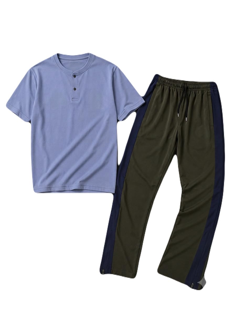 T-shirt and track pants-image-35