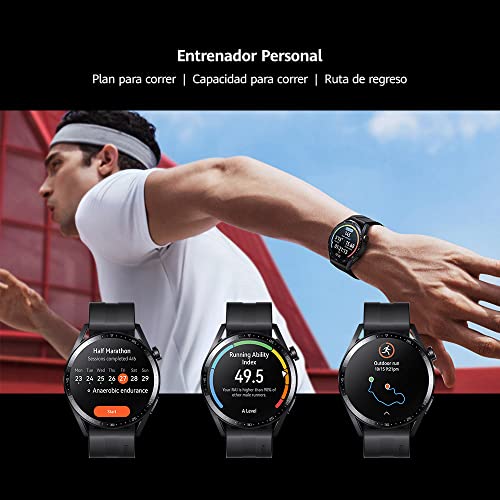 HUAWEI-Watch-GT-3-46mm-Smartwatch-Reloj-deportivo-Reloj-con-monitorizacion-SpO2-Reloj-con-pantalla-grande-Reloj-entrenamiento-Reloj-inteligente-Negro