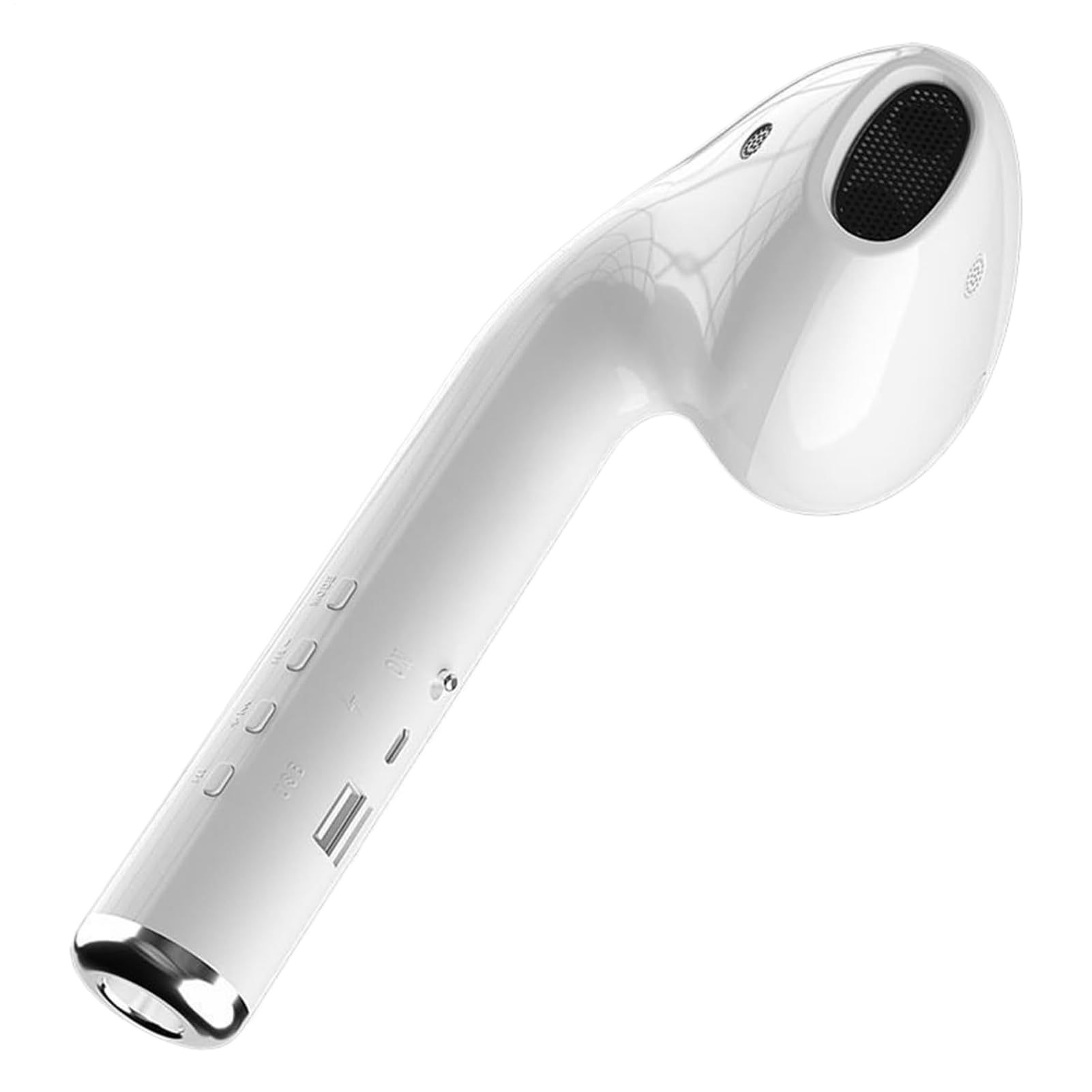 Giant Earphone Wireless Speaker,USB Rechargeable Giant Earbud Speaker,Earbud-Shaped Novelty Players,Large Headphone for Home Party Room Decor