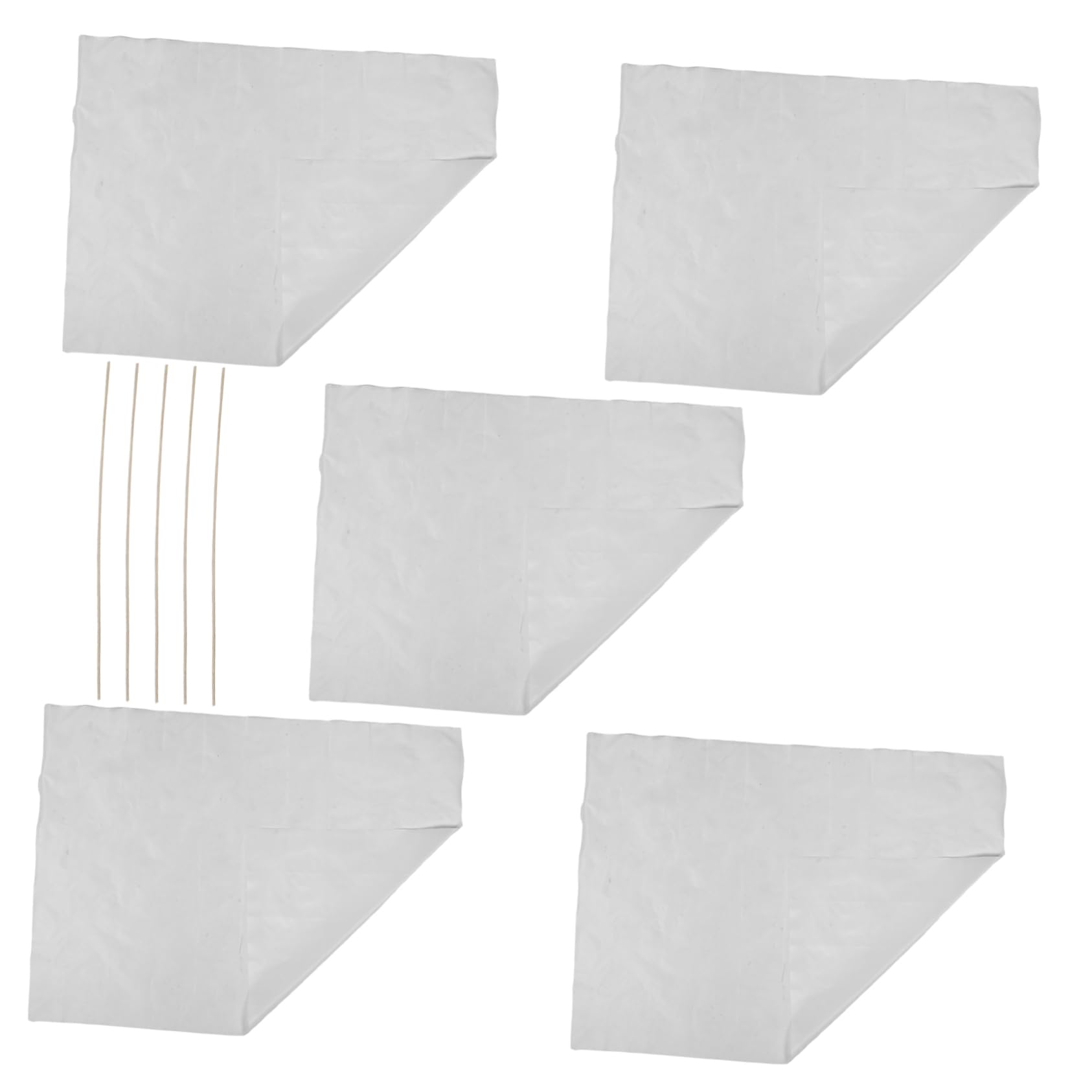 Hohopeti Blank Graffiti Kite Set Kite Making Supplies Boys and Girls for Family Activities