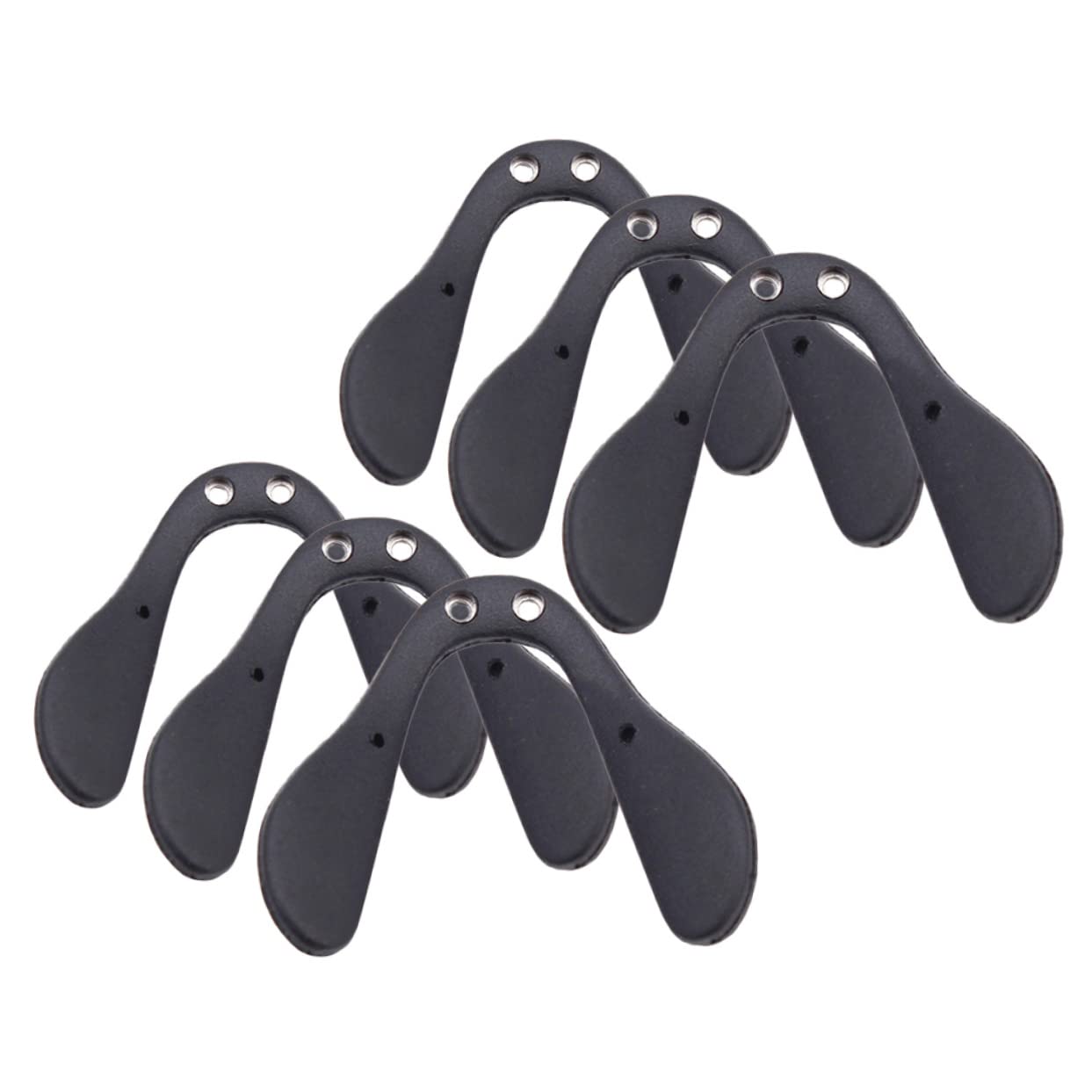 PartyKindom 30pièces Coussinets De Nez Antidérapants Pour Lunettes Et Lunettes De Soleil Confort Optimal Et Ajustement
