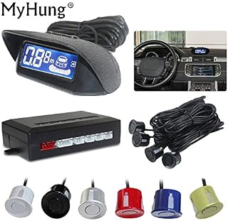 LCD Parking Sensors kit Front and Back Display Monitor Rearview Car Parking Assistance