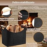 Zoom IMG-2 borsa in feltro per legna Zoom IMG-2 borsa in feltro per legna