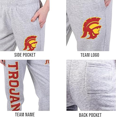 Pantalones deportivos para mujer de algodón con bolsillos Ultra Game NCAA 5