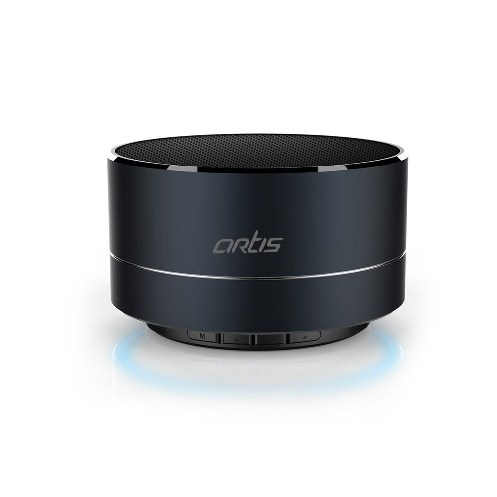 Front view of Artis BT14 Wireless Portable Bluetooth Speaker