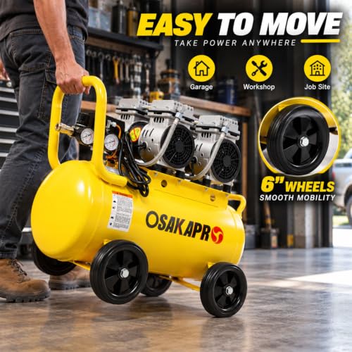Aynuma Ultra Quiet Oil-Free Air Compressor