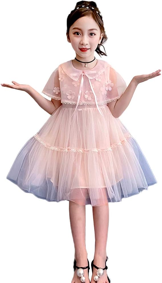 Amazon Jpバレンタインデー ガールズ ワンピース ストール 2点セット プリンセスドレス パーティードレス フォーマル 子供服 キッズ ワンピース 通学 通園 発表会 結婚式 可愛い フォーマル 通販