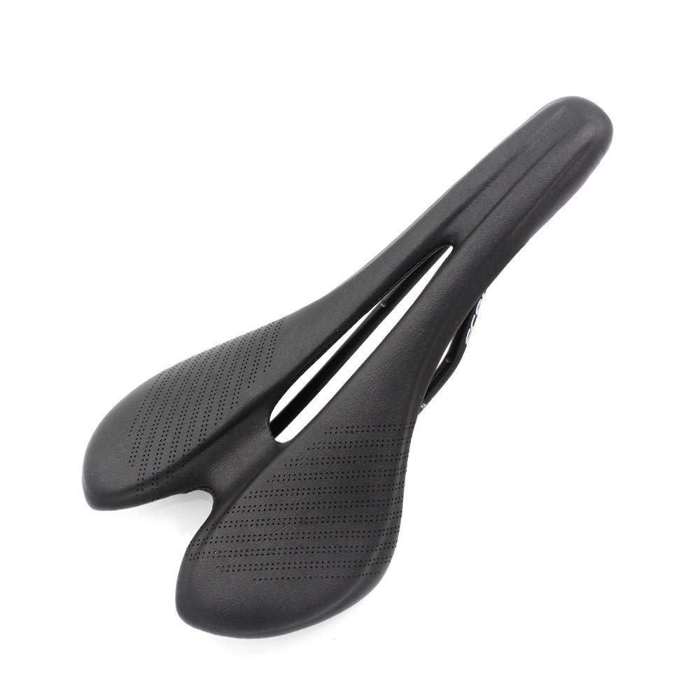 Selle de vélo à conception creuse et structure acier robuste - 6
