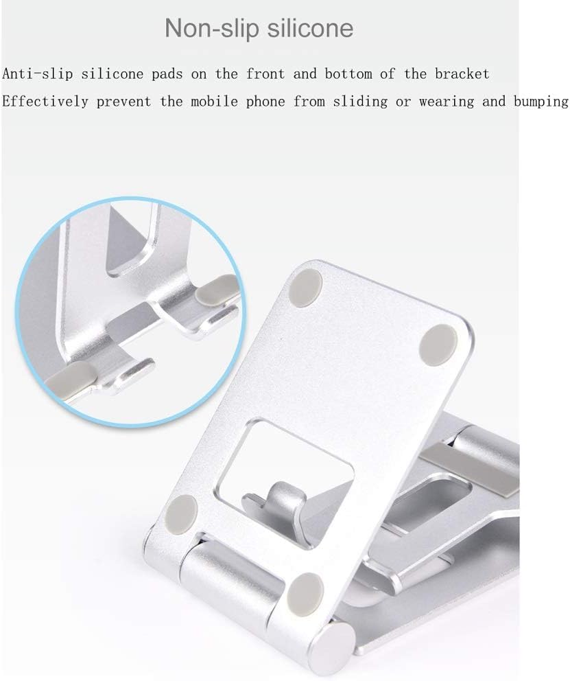 Supporto per Tablet Supporto per Tablet Pieghevole Regolabile per Supporto da Tavolo in Alluminio