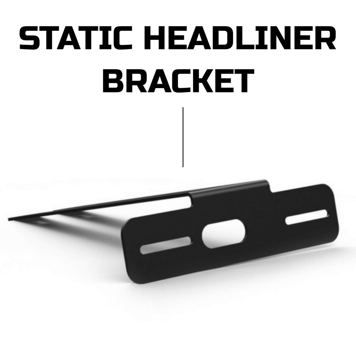 Static Headliner Bracket For SpeedTech Lights Striker Series Strobe
