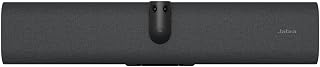 Jabra PanaCast 40 Video Bar System Bar Only, Small Meeting Room Android Video Device, 180° Field-of-View Conferencing System with Mic and Speakers, Easy Set Up, Certified for Microsoft Teams, Black