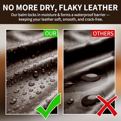 Leather Recoloring Balm and Scratch Repair Kit