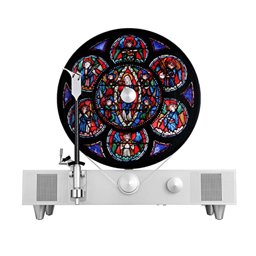 YHM Tourne Disque Vinyle Métal Vertical, Gramophone, Tourne Disque Salon Rétro Style Européen, Modèle Ornements Haut De… - Les Beatles, Paul McCartney, John Lennon, RIngo Starr, George Harrison YHM Tourne Disque Vinyle Métal Vertical, Gramophone, Tourne Disque Salon Rétro Style Européen, Modèle Ornements Haut De…