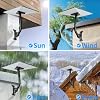 ERRORY Mount Bracket Set for Gen 3 Device Setup, Adjustable Positioning Stand with Wall Mounting Plate, Curved Tube and Hardware Set, Black Receiver Setup Wall Bracket Stand Holder Base Mount #3