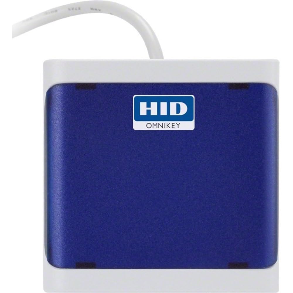 HID Identity OMNIKEY 5022 lettore di card readers Interno Blu USB 2.0 (An Omnikey product- the 5022CL is a USB connected contactless smart card reader with CCID drivers built in. Reads and writes to