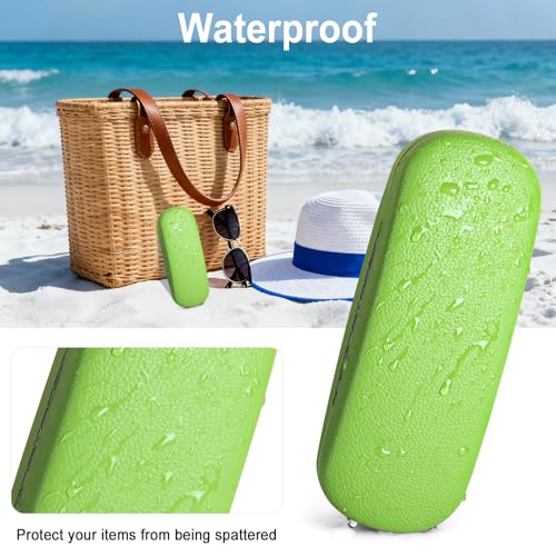 Image of RayLove Unisex Hard Shell Eyeglasses Cases, Protective Case For Glasses