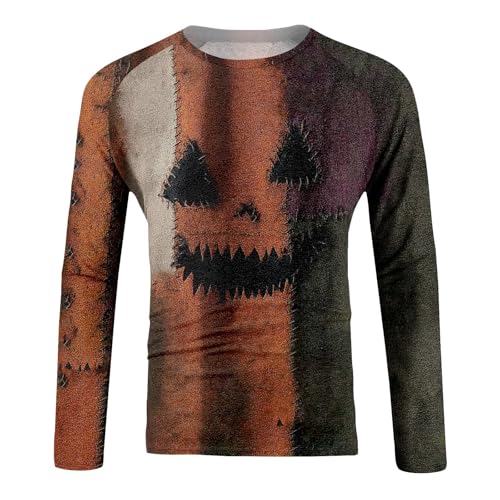 FlekmanArt Mens Long Sleeve Shirts Casual Gradient Color Loose Pullover Graphic Tee Shirts Fall Fashion Athletic Sweatshirts3