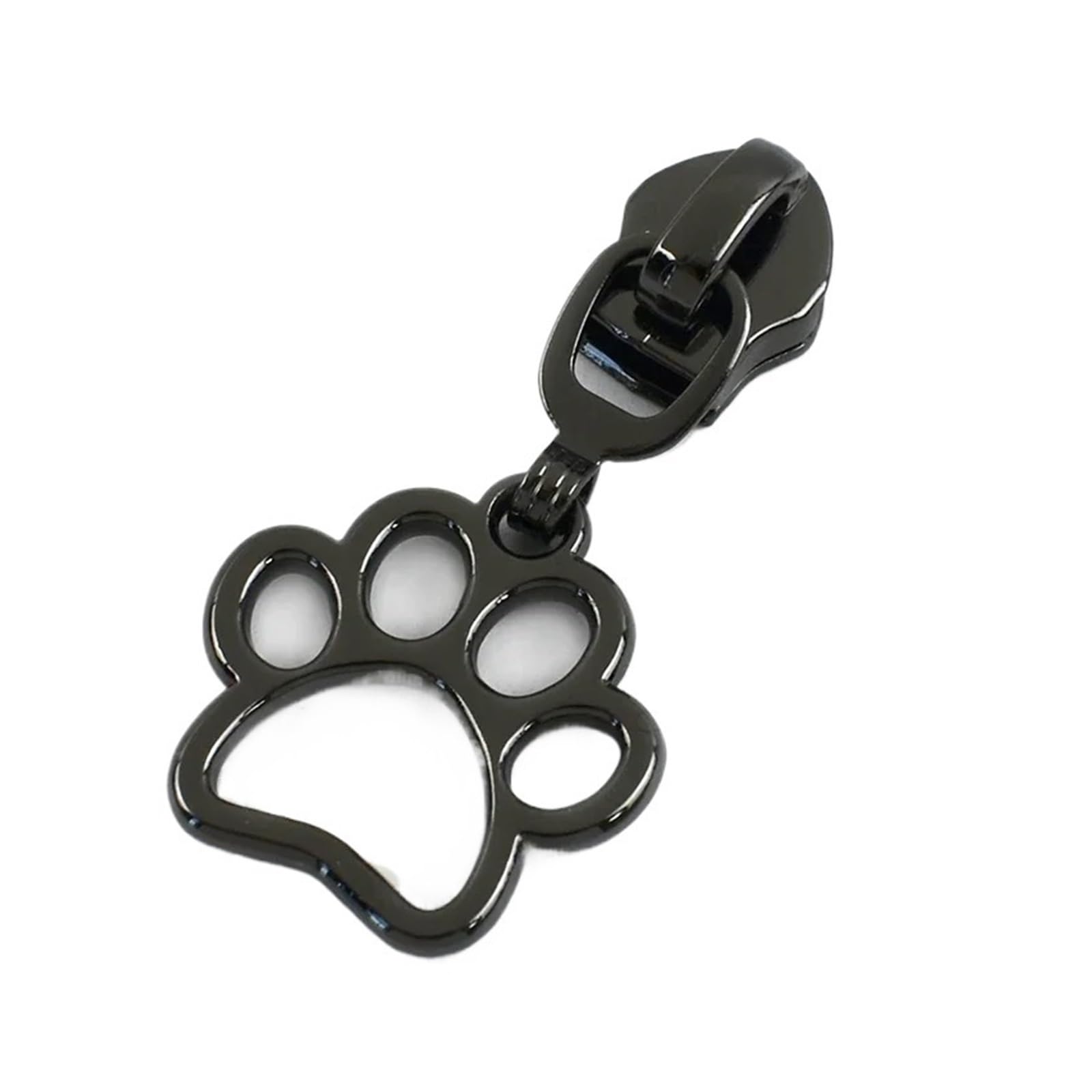 10 Cursori for Cerniere 5# for Borse for Indumenti Con In Nylon, Sostituiscono I Kit Di Riparazione Della Testa Dell'estrattore Accessori Hardware Fai Da Te(XP069-GunBlack)