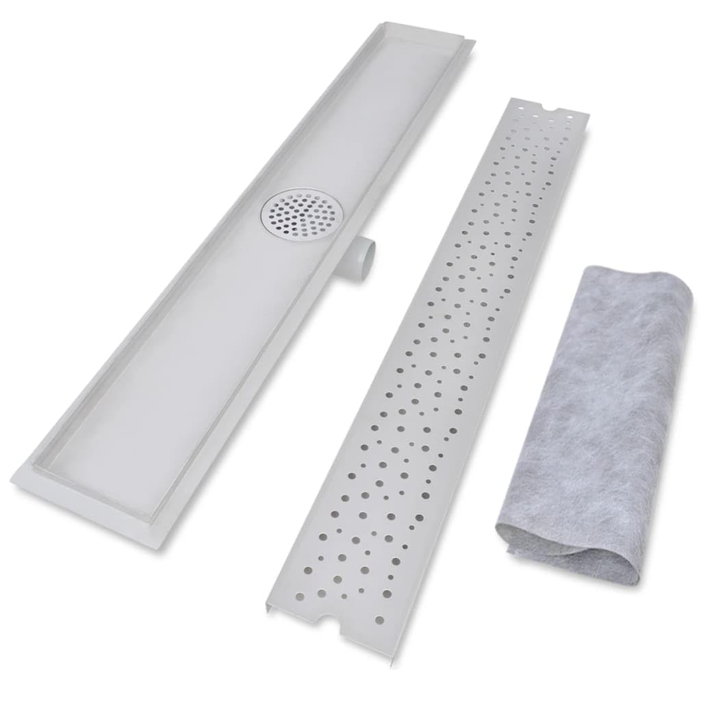 Inicio Muebles Desagüe de Ducha Lineal Burbuja 830x140 mm Acero Inoxidable