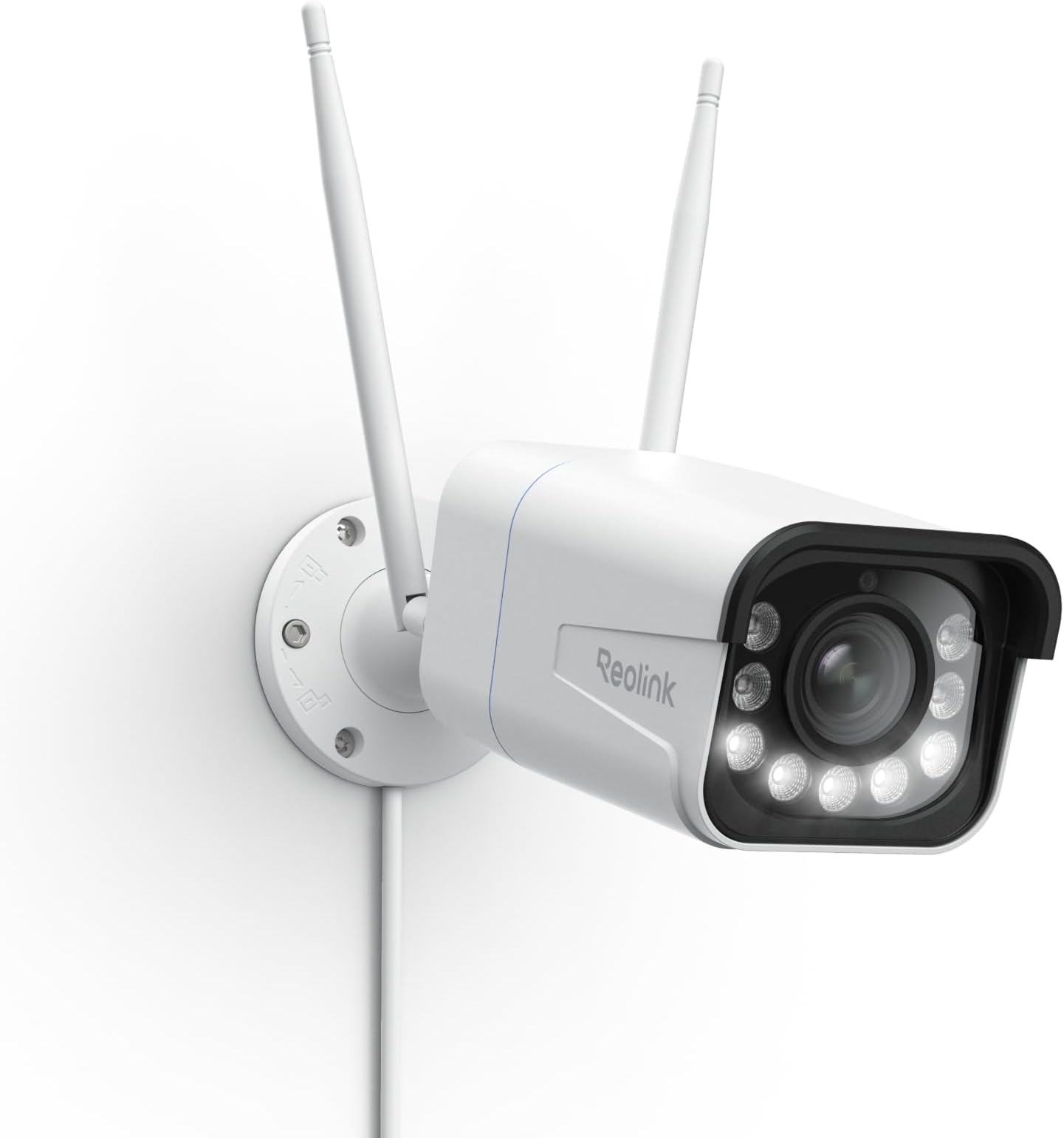 REOLINK 4K 8MP Outdoor Security Camera with 5X Optical Zoom, Wi-Fi 6 Tech, Smooth Remote Viewing with H.265 Recording, Color Night Vision, Human/Vehicle/Animal Detection, RLC-811WA