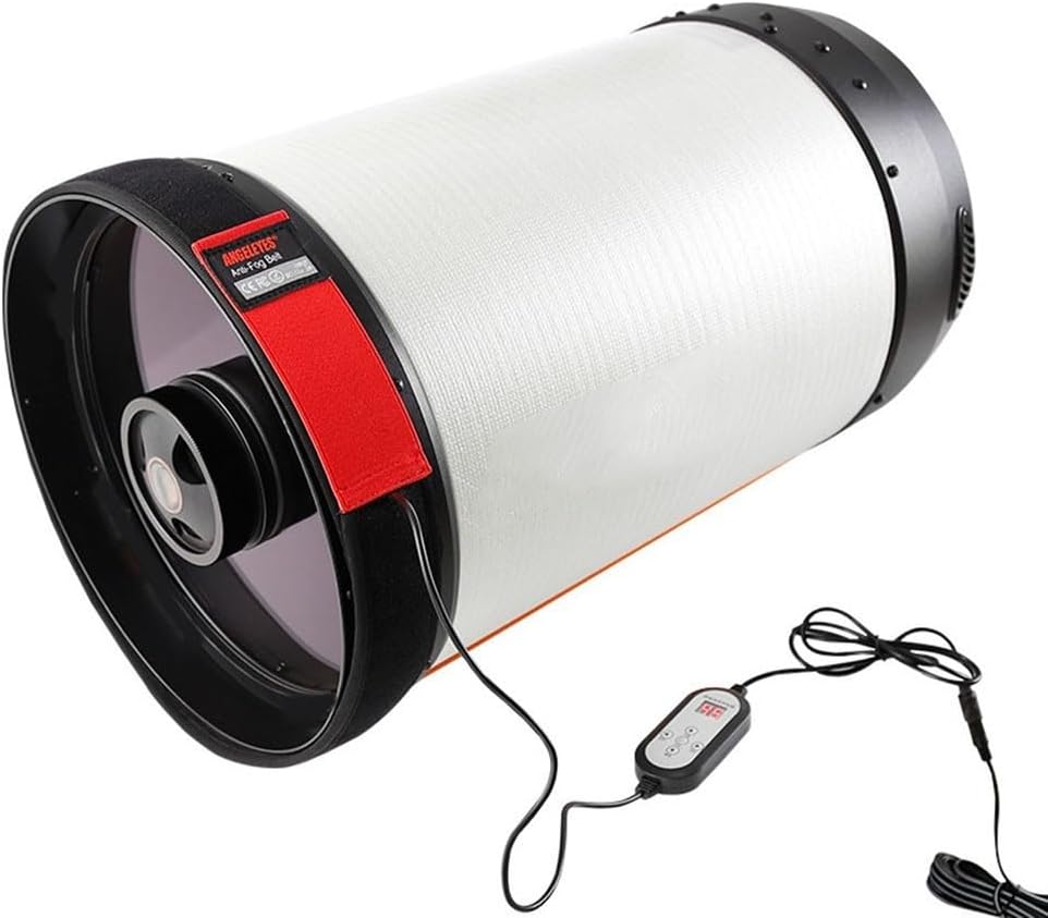 Lens Warmer For Astronomy Telescopes Lens, Dew Heater Active Warmer Strap, Anti-Condensation for Camera DSLR Lens Temperature Regulator, Astronomical Telescope Lens Dew Cap(1080 * 50mm)