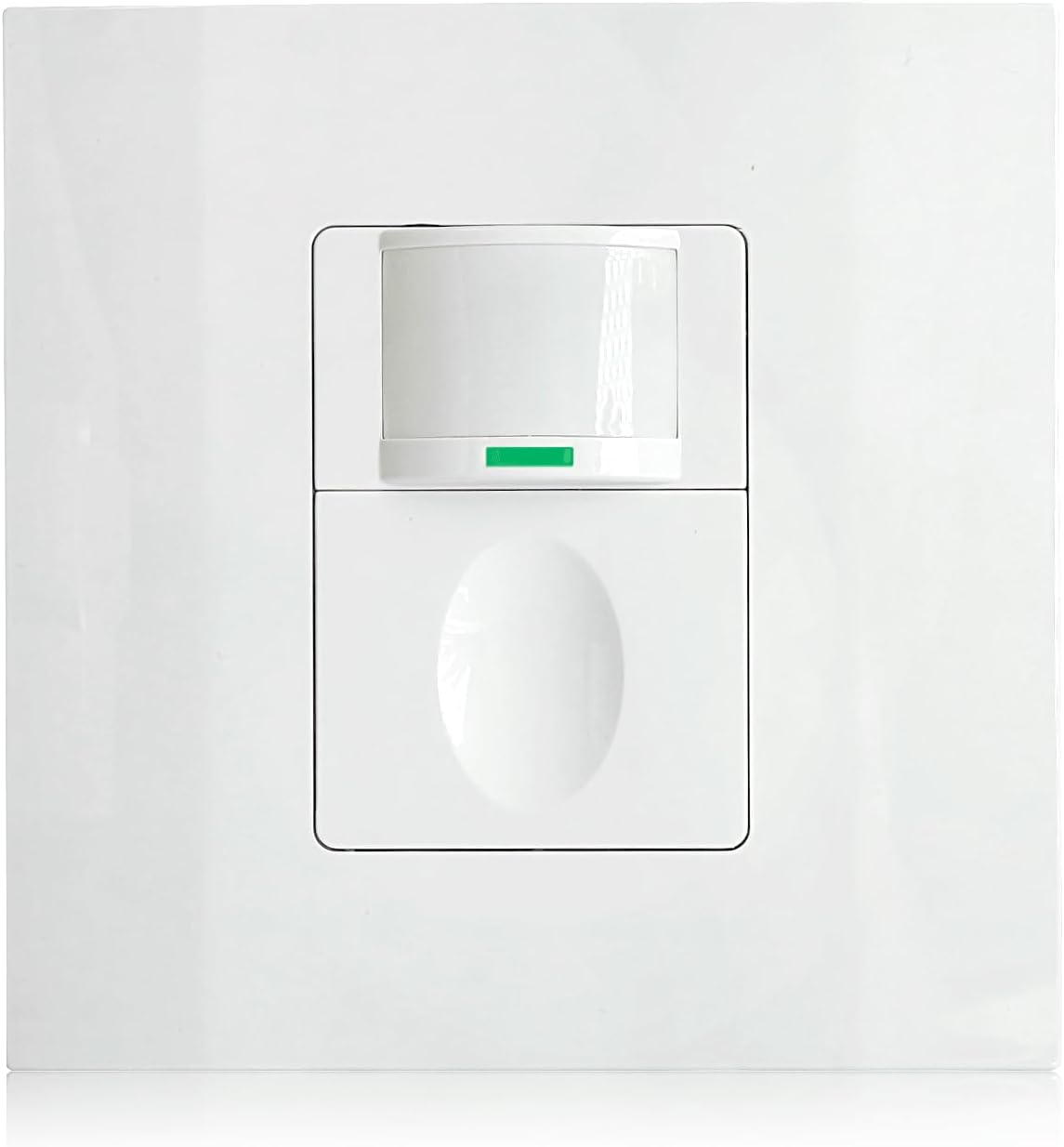 Sensky 3 in 1 PIR Motion Sensor Light Switch with Occupancy Sensor/Vacancy Sensor/On-Off,2-Wire Technology, 5A, AC110~265V,PC Fireproof(No Neutral Wire Required)